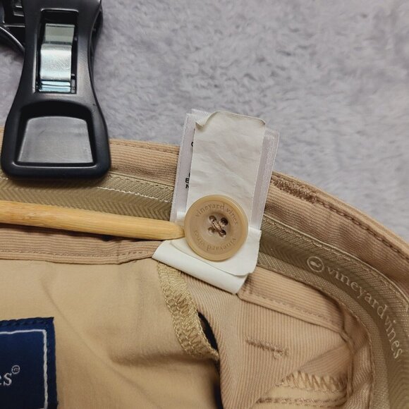 Vineyard Vines Pants Men's 36x31 Brown Performance Stretch Chino Golf Casual - Picture 11 of 11